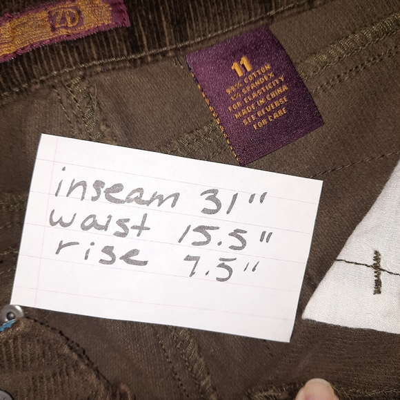 Vintage ZD Premium Flare Corduroy Pants - Picture 3 of 6